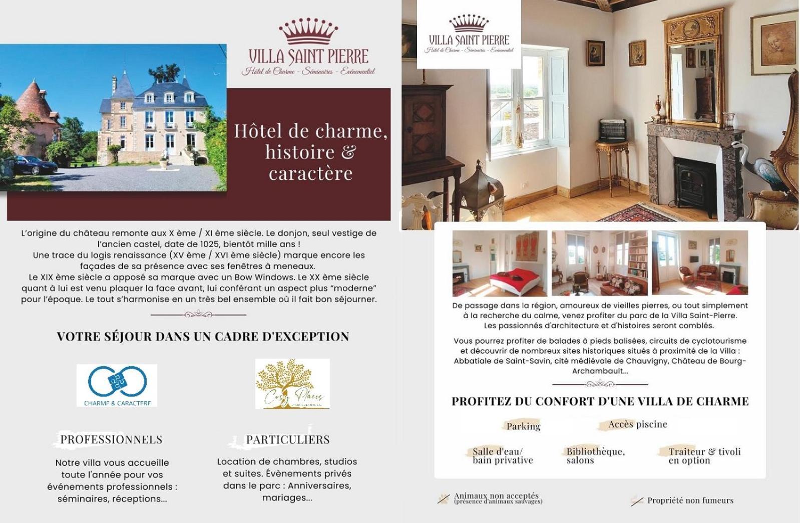 Villa Saint Pierre La Trimouille Exterior photo